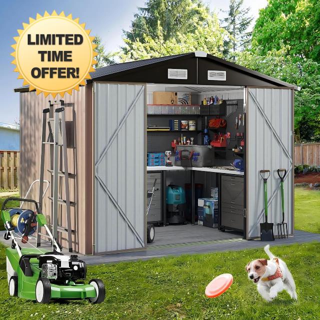 GVDV Outdoor Storage Shed