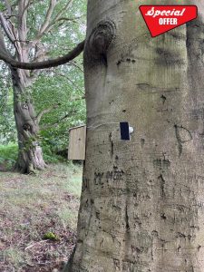 Bird Nesting Box Camera Wifi Solar Rechargeable Batteries No Cables Watch From Smart Phone iPAD Easy To include All Fixings & 6mm Drill Bit. Hand made in U.K