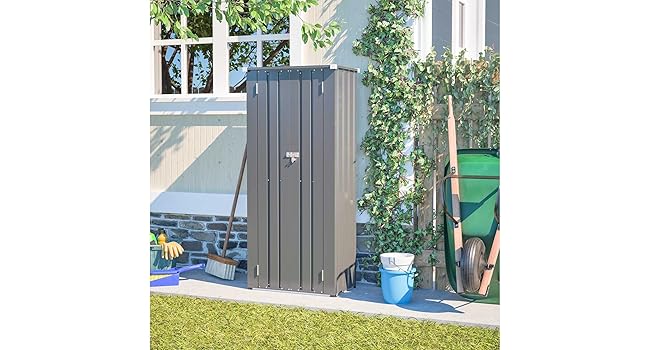 Multiple images showing outdoor garden or yard spaces with greenery and fencing elements.