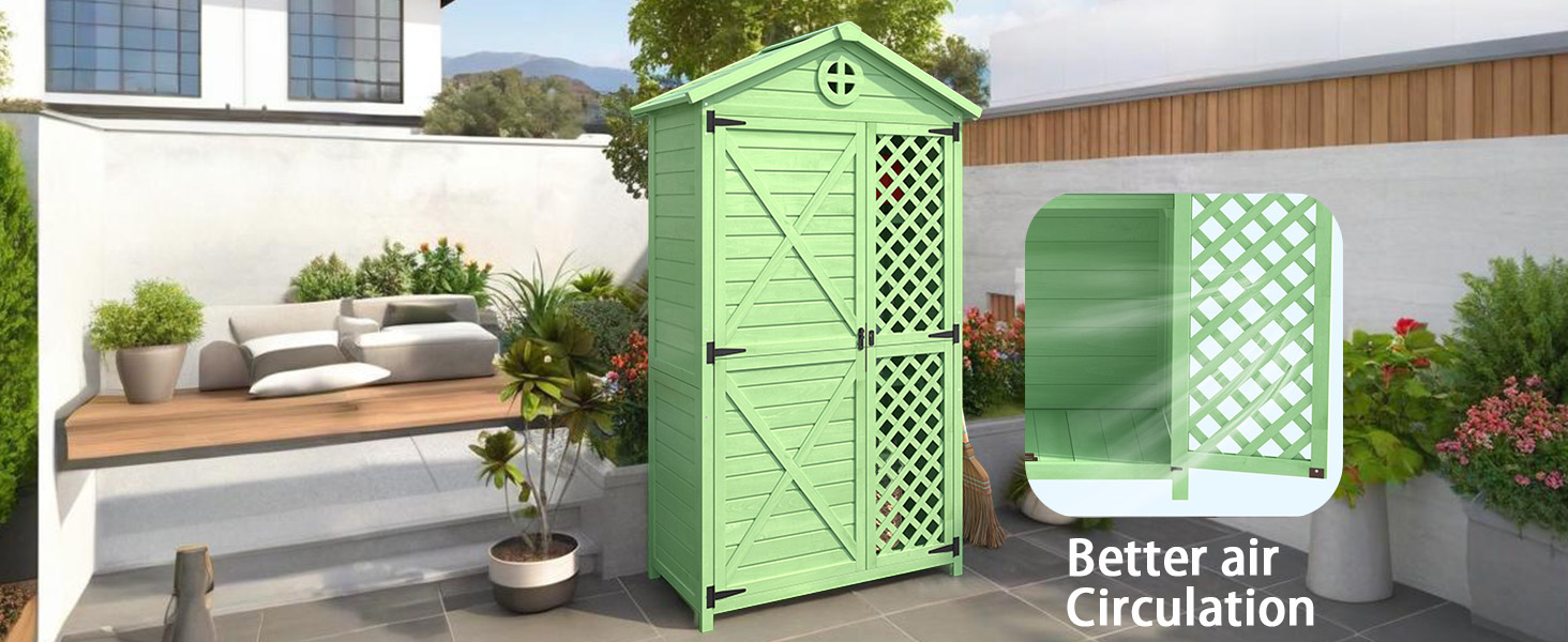 Wooden Garden Shed