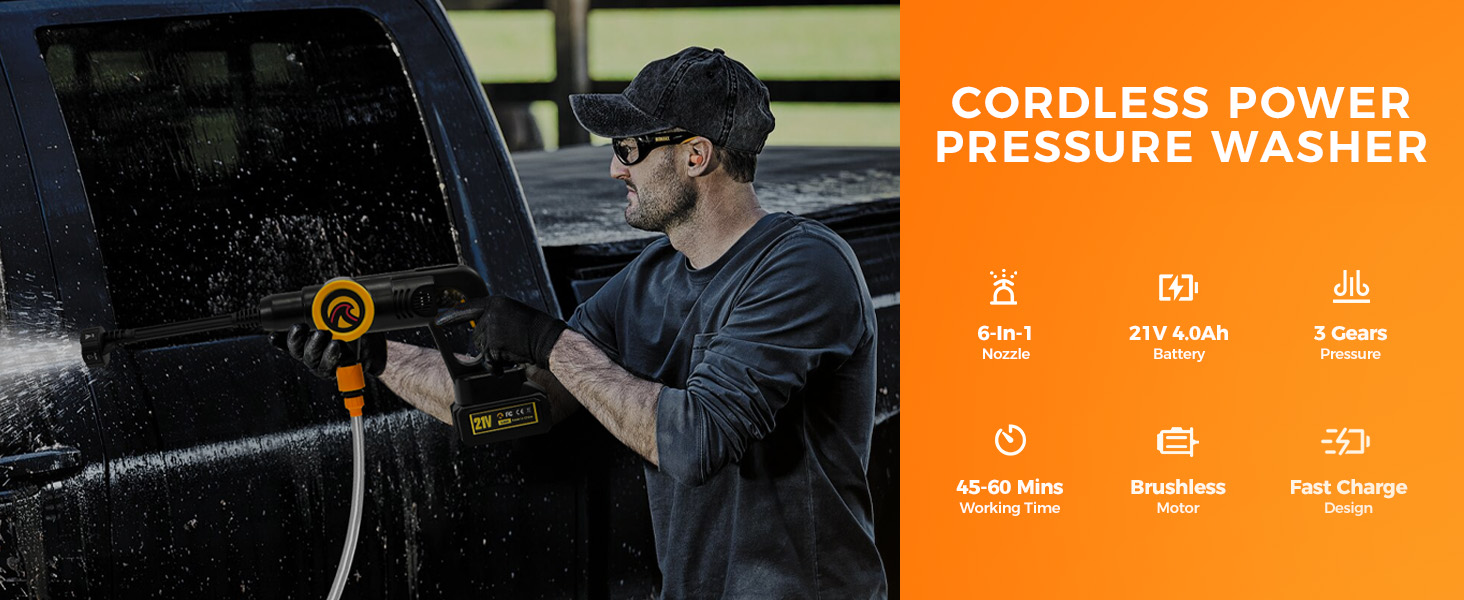 cordless pressure washer