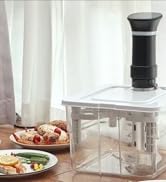 7 in 1 Sous Vide Container 12L with Lid & Rack, Large Kitchen Food Storage Container Compatible w...
