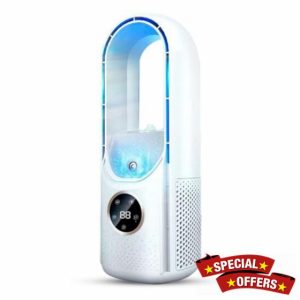 2025 Blade-Free Silent Portable Air Conditioner for Home and Office - Belyser(White)