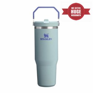 STANLEY Flip Straw Tumbler 1.0 Water Bottle With Straw 0.89L - Keeps Cold For 12+ Hours - Easy To Carry - Dishwasher Safe - Stainless Steel Thermal Flask - BPA-Free Travel Mug