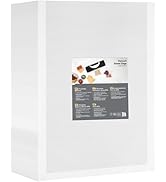 150 Bags Vacuum Sealer Bags, 15x25cm 50 Bags +20x30cm 50 Bags+28x40cm 50 Bags Grade Textured Vacu...