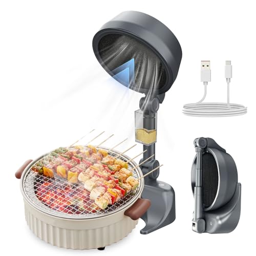 Mini Desktop Hood Kitchen Extractor Hood With 3-Speed Exhaust Fan