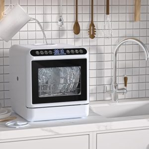 Portable Mini Countertop Dishwashers with 5L Water Tank