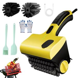 Saker Electric Bristle Free Grill Cleaner