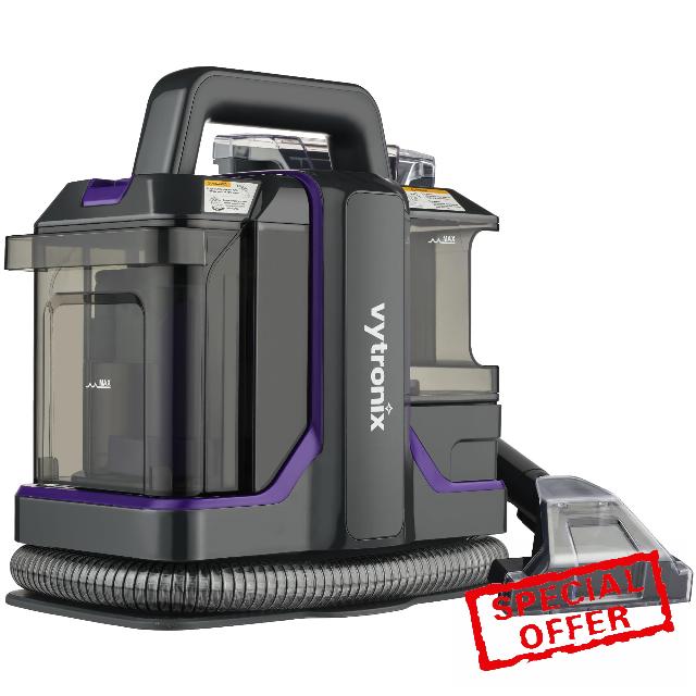 Vytronix SWASH450P Spot Cleaner | Spot & Stain Remover | Clean Up Spills & Pet Messes from Carpets