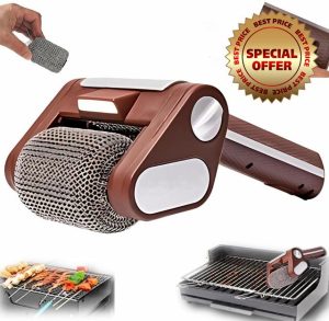 Saker Electric Grill Cleaner Bristle Free