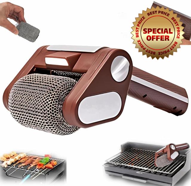 Saker Electric Grill Cleaner Bristle Free