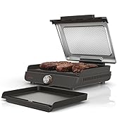 Ninja 6-in-1 MAX Indoor Grill & Air Fryer, 6 Cooking Functions, Make Up to 6 Burgers, 3.8L Capaci...