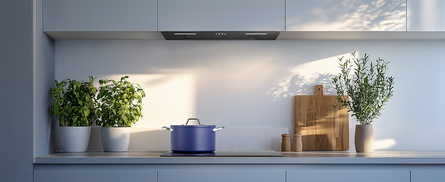 integrated cooker hood