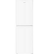 HYE American Style Side By Side Fridge Freezer, 505L, 92cm, No Frost, Silver Finish, 37dB Quiet, ...