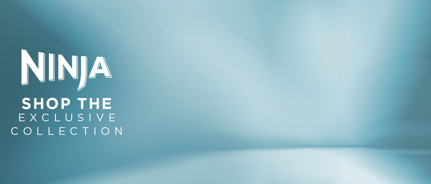 Text reads 'NINJA'. Blue-tinted promotional banner or header image with minimal design elements.