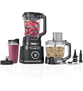 Ninja 2-in-1 Detect Power Blender Pro & Single Serve, 1200W Blender With Jug, & 2x Single Serve C...