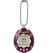 Tamagotchi logo in rainbow colours on white background