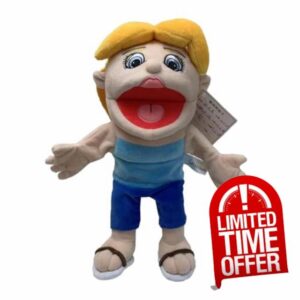 Jeffy Puppet Soft Plush Toy Hand Puppet For Play House