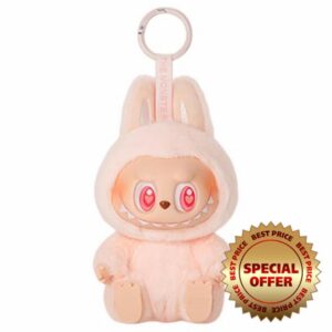 ARVALOLET Labubu Sit-Down Party Vinyl Figure 5.9 Inch Macaron Doll Keyring Gif