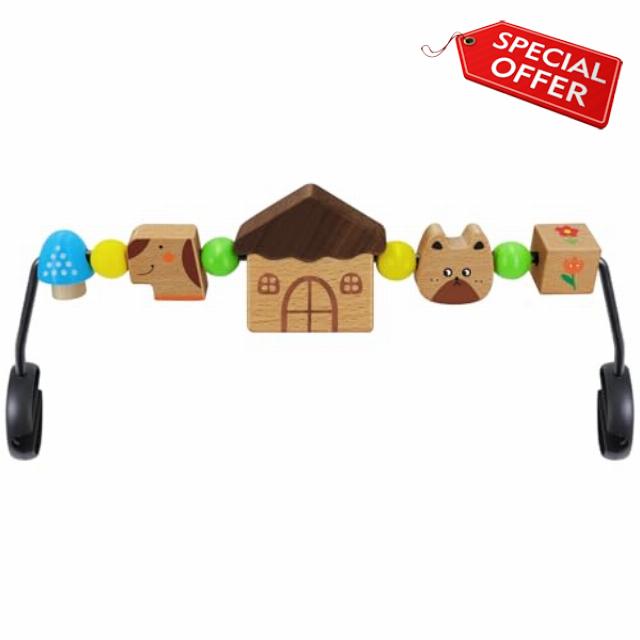 iGRATENS Baby Bouncer Toy Bar