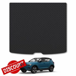 Car Mat Co Rubber Boot Liner Compatible with Volvo XC40 (2017+) Tailored Fit Heavy-Duty Premium 3mm Rubber Protector Boot Mat
