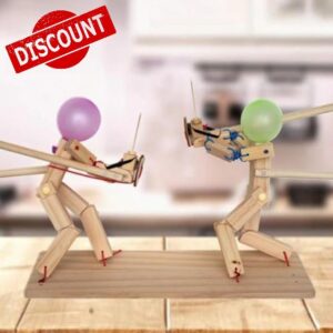 Wooden Fencing Puppets