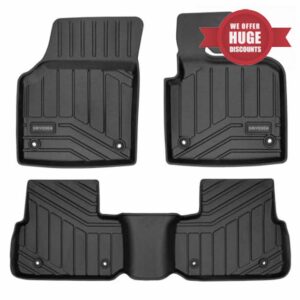 DRIVEDEN Compatible with Land Rover Discovery Sport 2014-2019 Tailored-fit Rubber Car Mats Se
