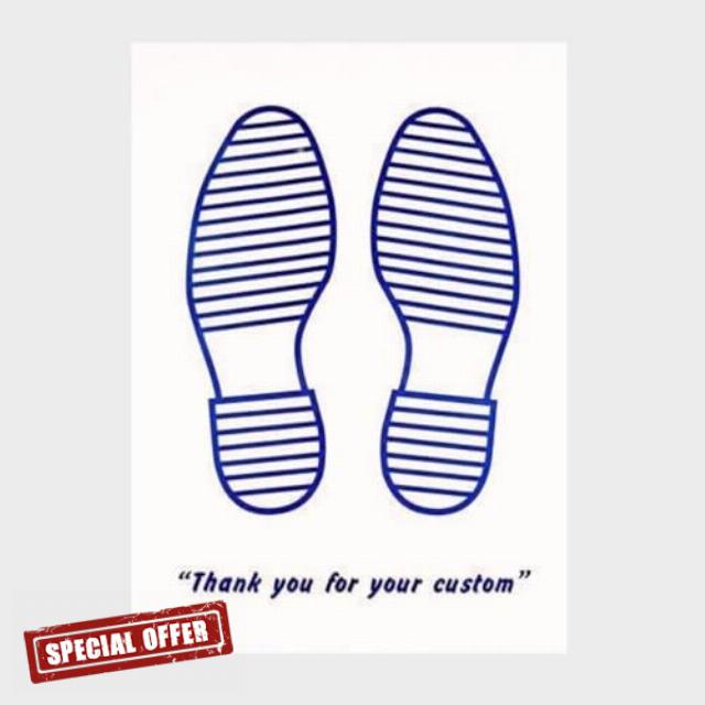 CVS White Paper Car Mats 200 Packs - Disposable Paper Car floor mats