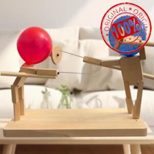 Wooden Fencing Puppets