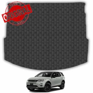 CAR MAT CO Boot Liner for Land Rover Discovery Sport (2015-2019) Heavy Duty Rubber Tailored Fit Car Boot Mat Protector Dog Friendly Black Custom Fitted Premium Dirt