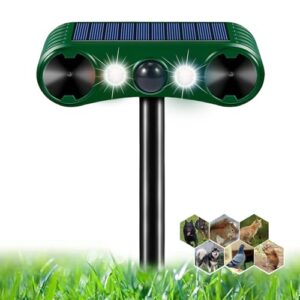 Solar Cat Deterrents & Outdoor Pet Repellent 2 Modes