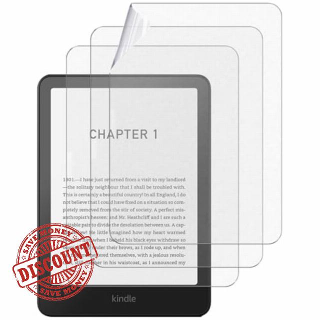 3Pack Screen Protector for 7 Inch Kindle Paperwhite 12th Gen 2024 and Kindle Colorsoft Signature Edition