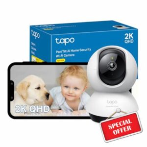 Tapo C220 2K Pan/Tilt Indoor Camera