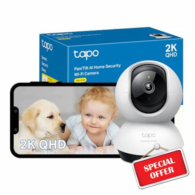 Tapo C220 2K Pan/Tilt Indoor Camera