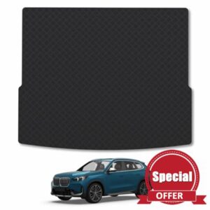 Car Mat Co Rubber Boot Liner Compatible with BMW X1 (2022+) Tailored Fit Heavy-Duty Premium 3mm Rubber Protector Boot Mat
