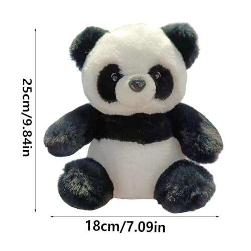 2 Pack Realistic Panda Plush for Emotionals Support