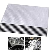 Lifemaison 10PCS Car Sound Deadening Self Adhesive Mat,25cm*18cm*5mm Butyl Sound Deadener Mat Aud...