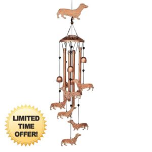 Dachshund Dog Wind Chimes