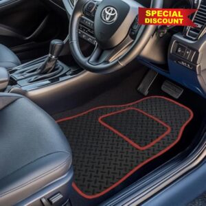 Rubber Car Mats | Van Mats | Universal Rubber Car Mats | Car Anti Slip Mat | Car Mats Rubber| Car Floor Mats Rubber | Universal Car Mats | Red Rubber Car Mats