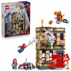 LEGO ǀ Marvel Peter Parker’s Apartment - Interactive Spider-Man Toy with 4 Minifigures incl. Hobgoblin & Anti-Venom