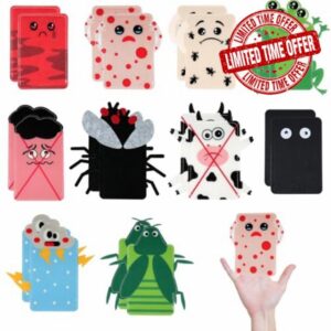 20 Pcs Passover Hand Plagues Puppet Kit Including 2 Set 10 Type Ten Plagues Hand Puppets Ten Plagues Gift for Educatio