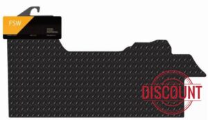 FSW - Compatible with Vauxhall Movano Van 2022-Onwards Tailored Rubber Van Front Floor Mats - 5mm EXTRA Heavy Duty Rubber