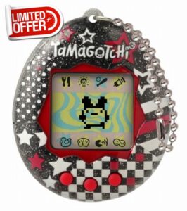 Bandai Tamagotchi Original Rock Glitter Digital Pet | Nurture And Raise The Original Tamagotchi Electronic Pet | Tamagotchi Japanese Kids Toys For Girls And Boys Make Great 90s Retro Gifts
