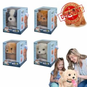 Realistic Robot Puppy Milow - My Realistic Robot Puppy Electronic Pets Uk Sales Toy Dogs That Walk and Bark on a Lead for Kids Interactive Plush Pet Kids Toys