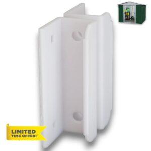 DIY Best Buy Replacement Door Handles Compatible with Yardmaster Outsunny Metal Sheds and Others - Set of 2