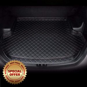 Car Leather Boot Liner Mats for MG HS (PHEV) 2018-2023 2024 2025