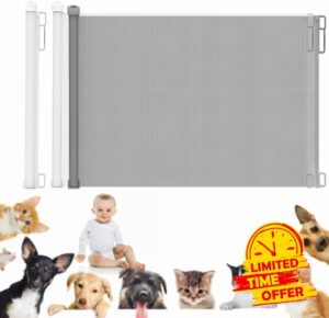 Retractable Stair Gate for Baby Pet