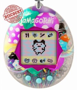 TAMAGOTCHI Bandai Original Pretty Party Digital Pet | Nurture And Raise The Original Electronic Pet Japanese Kids Toys For Girls And Boys Make Great 90s Retro Gifts