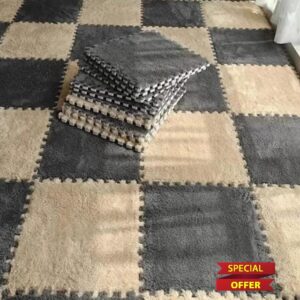 Jelaqmot Milk Velvet Patchwork Rugs