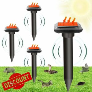 4 Packs of Mole Repellent